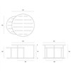 Mesa centro Tray Outdoor Ethnicraft