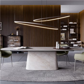 Mesa Napoleon Keramik Cattelan Italia