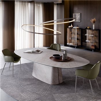 Mesa Napoleon Keramik Cattelan Italia