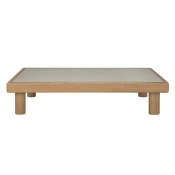 Mesa centro Monocle Outdoor hormigón Ethnicraft