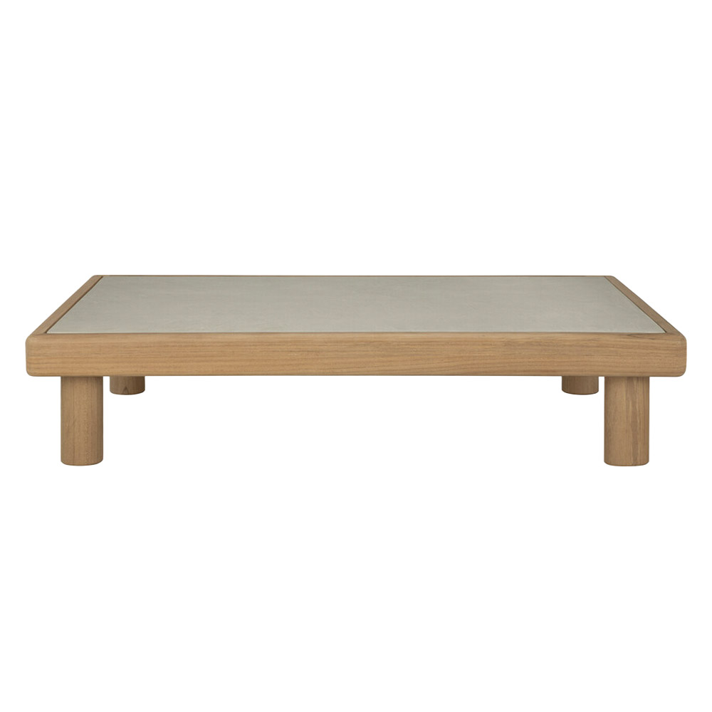 Mesa centro Monocle Outdoor hormigón Ethnicraft