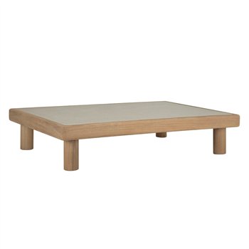 Mesa centro Monocle Outdoor hormigón Ethnicraft