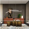 Mesa Papel 3.5 cristal Cattelan Italia