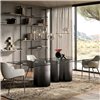 Mesa Papel cristal Cattelan Italia
