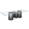 Mesa Papel cristal Cattelan Italia