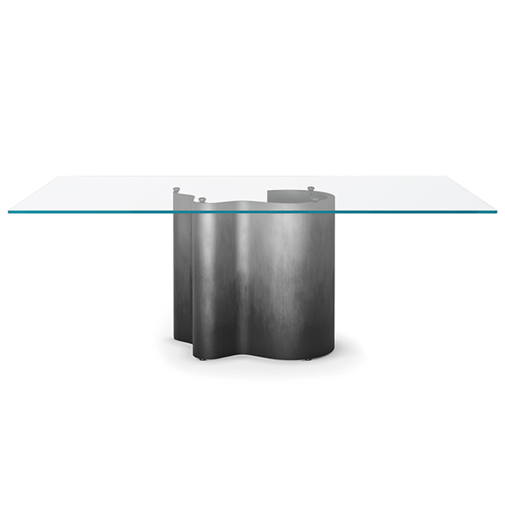 Mesa Papelito cristal Cattelan Italia