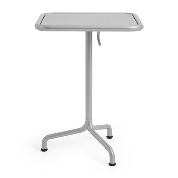 Mesa cuadrada Deville Hay - grey