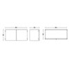 Aparador Perforated Cabinet Wall Hay
