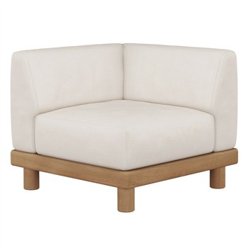 Sofá modular esquinero Monocle izquierdo Ethnicraft