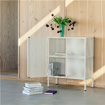 Aparador Perforated Cabinet Medium Floor Hay
