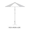 Parasol Terrazza Octagon Hay