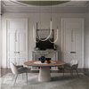 Mesa Rado Ker-Wood Round Cattelan Italia