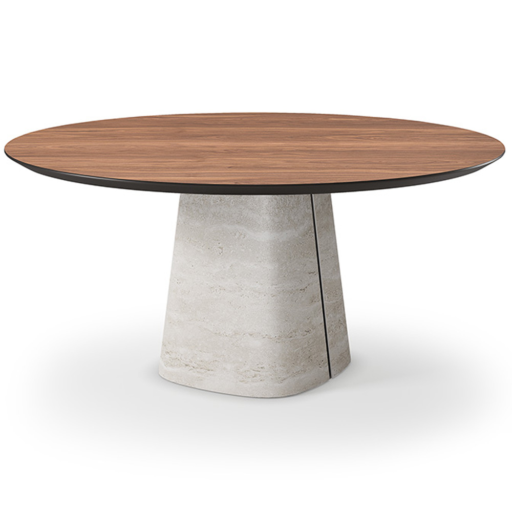 Mesa Rado Wood Round Cattelan Italia