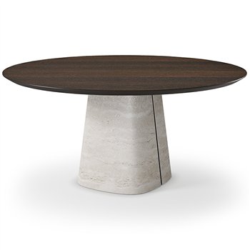 Mesa Rado Wood Round Cattelan Italia