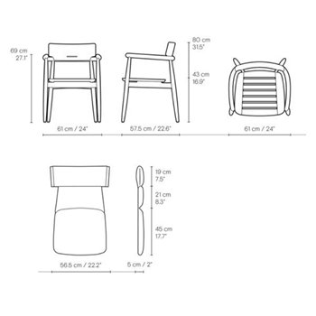 Sillón Embrace E008 Carl Hansen and Son