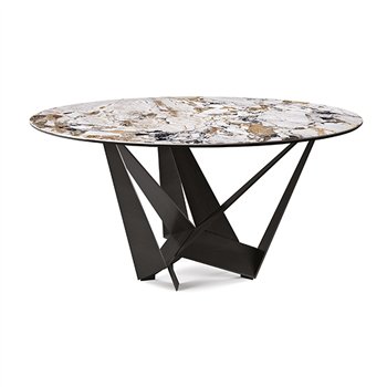 Mesa Skorpio Keramik Round Cattelan Italia