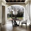 Mesa Skorpio Wood Round Cattelan Italia