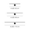 Lámpara pared/techo Light Stick Catellani & Smith