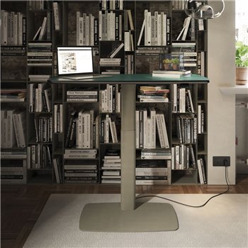 Escritorio Runner Leather Cattelan Italia