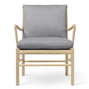 Butaca OW149 Colonial Carl Hansen and Son - Roble jabón/Re-wool 108
