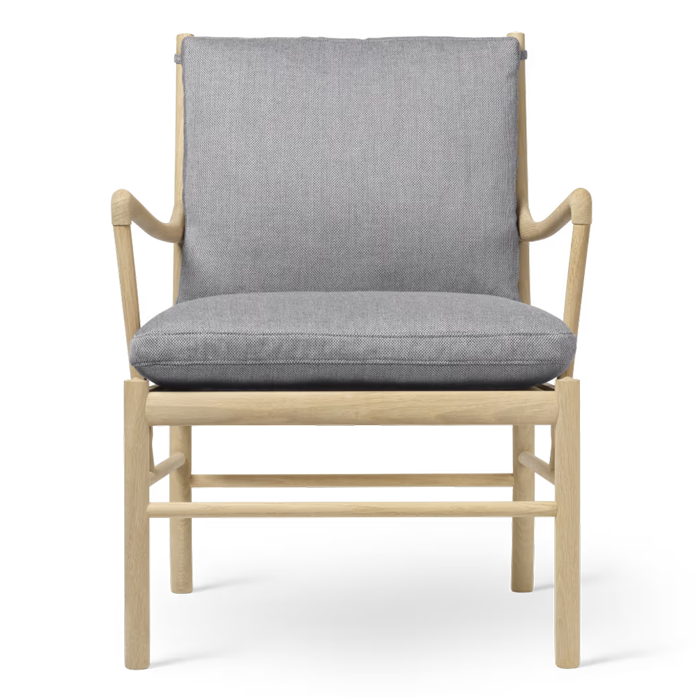 Butaca OW149 Colonial Carl Hansen and Son - Roble jabón/Re-wool 108