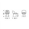 Silla Dafne Cattelan Italia