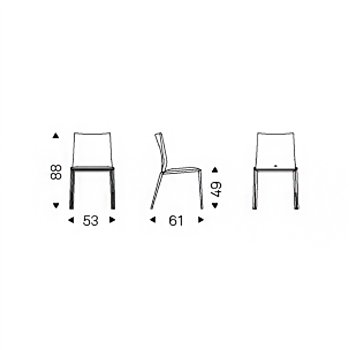 Silla Eva Cattelan Italia
