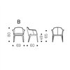 Silla Musa Brazos Cattelan Italia