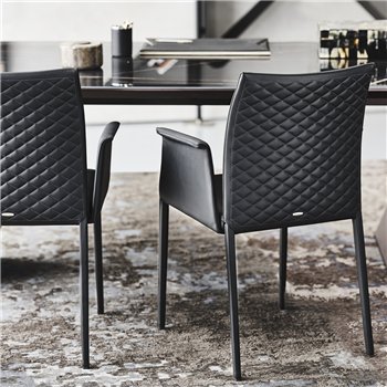 Silla Norma Couture Brazos Cattelan Italia