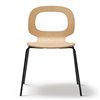 Silla madera Halo Metal 4 patas Blasco&Vila