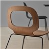 Silla madera Halo Metal 4 patas Blasco&Vila