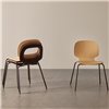 Silla madera Halo Metal 4 patas Blasco&Vila