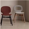 Silla tapizada Halo Wood 4 patas Blasco&Vila