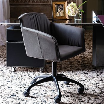 Silla Tyler Wheels Brazos Cattelan Italia