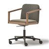 Sillón Urmus madera base 5 ruedas Blasco&Vila