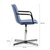 Sillón Glove giratoria metal Forma5