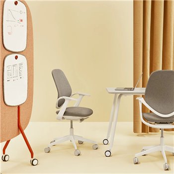 Silla operativa Flow tapizada Forma5