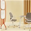 Silla operativa Flow tapizada Forma5