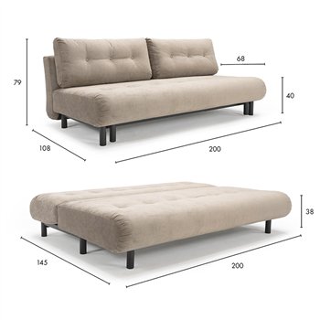 Sofá cama Nabli Innovation Living