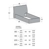 Cama individual Flare Nidi