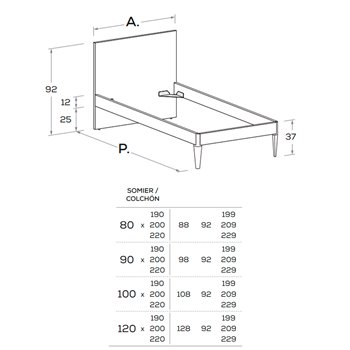 Cama individual Nuk R03 Nidi