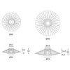 Aplique/Plafón Bimba FM Iluminación
