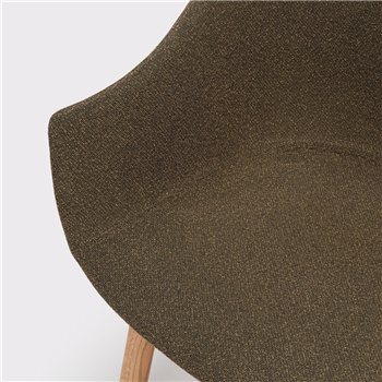 Silla Bai madera tapizada Ondarreta