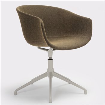 Silla Bai tapizada Giratoria 