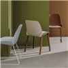 Silla Nuez madera Outdoor Andreu World