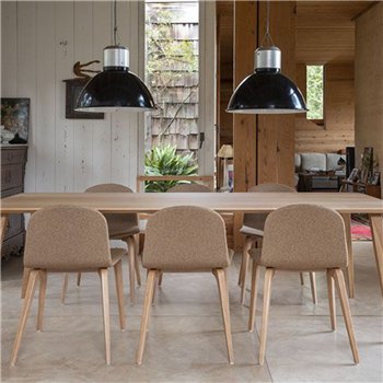 Silla Bob XL madera tapizada Ondarreta