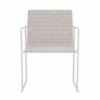 Sillón Trenza SO0701 Andreu World. Sillas diseñada para ambientes exteriores.