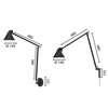 Aplique pared NJP Long Arm Louis Poulsen