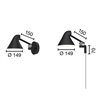 Aplique pared NJP Short Arm Louis Poulsen