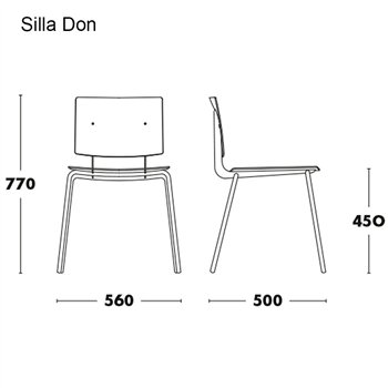 Silla Don tapizada Ondarreta